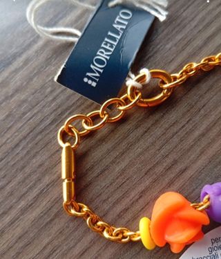 Bracciale Morellato color oro e multicolor
