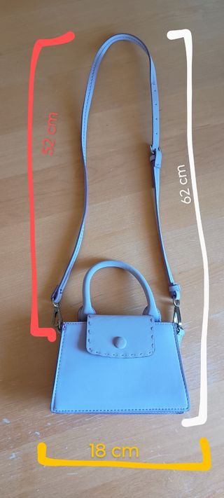 Mini borsa ZARA lilla