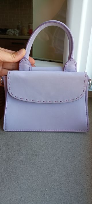 Mini borsa ZARA lilla