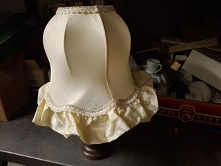 Lampada comodino beige - h.36cm