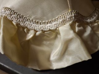 Lampada comodino beige - h.36cm