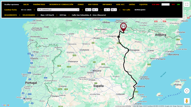 Traspaso negocio de localización por GPS.