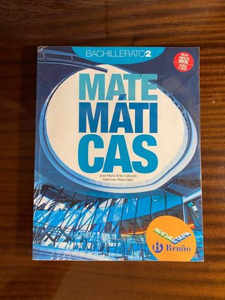 Matemáticas 2 Bachillerato Nueva etapa Bruño