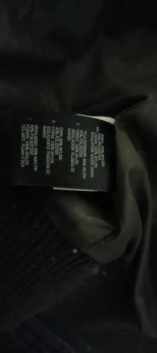 Piumino The North Face oro verde oliva tg M,piuma