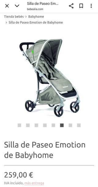 Silla paseo Babyhome ligera