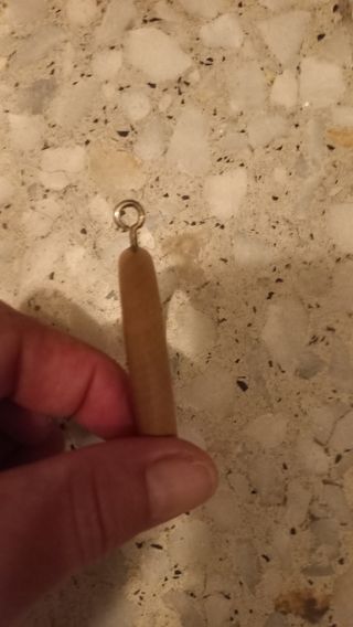 20 Anillos Cortina Madera marrón