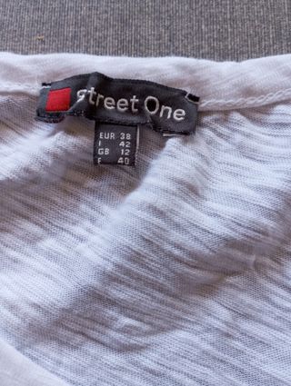 Street One T-shirt bianca Tg 42