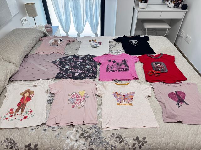 Camisetas niña 6-9 años
