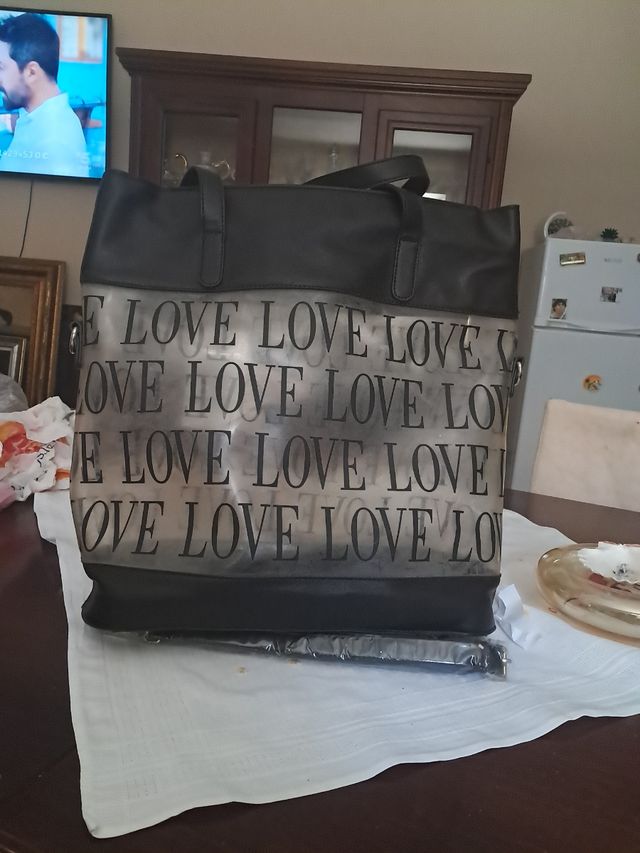 Borsa Alice & Alice nera e argento