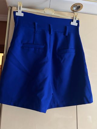 Shorts azul marino mujer
