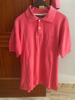Polo Tommy Hilfiger rosa