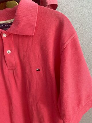 Polo Tommy Hilfiger rosa