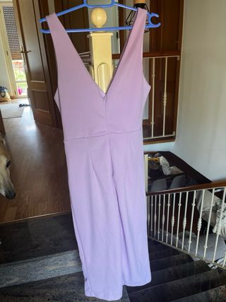 Vestido fiesta morado talla M