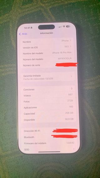 iPhone 16 Pro Max 256GB Gold