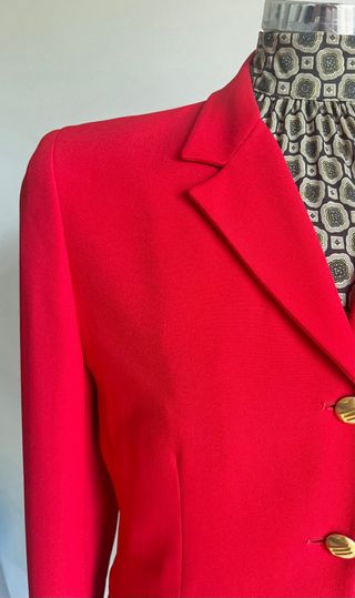 Completo Etro rosso vintage