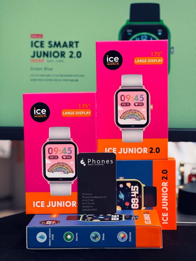 ice Junior 2.0 Smartwatch - Verde & Rosa