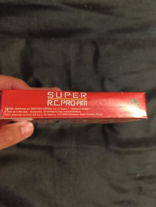 Super R.C. Pro-Am (Nintendo) precintado roto