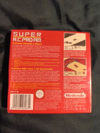 Super R.C. Pro-Am (Nintendo) precintado roto