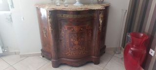 Mobile antico 900 marmo intarsio