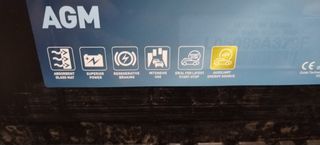 Batería Coche AGM Tudor TK960 96Ah Start Stop