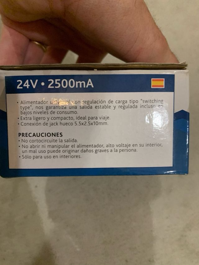 Transformador 24V 2500mA ALM406