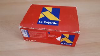 12 botes pintura La Pajarita 35ml