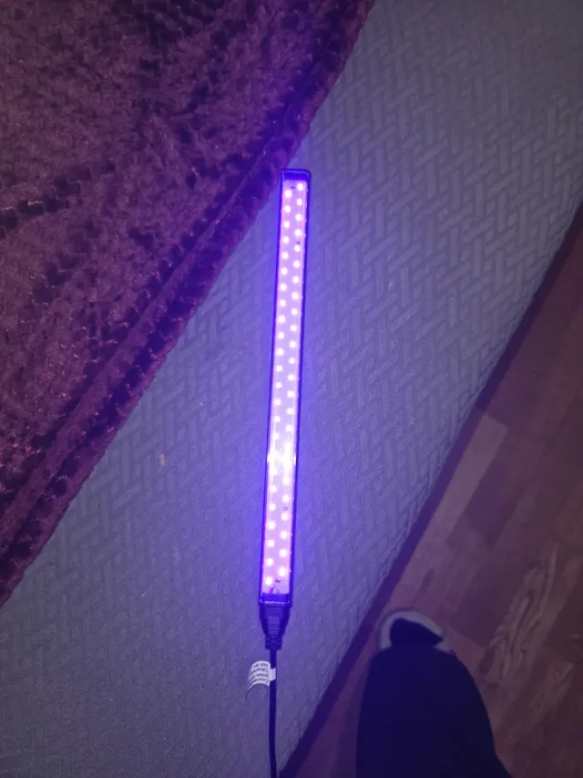 Luzes LED Barrina - Luz LED preta