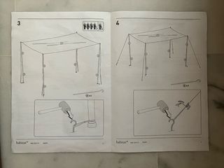 Toldo vela rectangular Habitat 300x200xh:210 cm