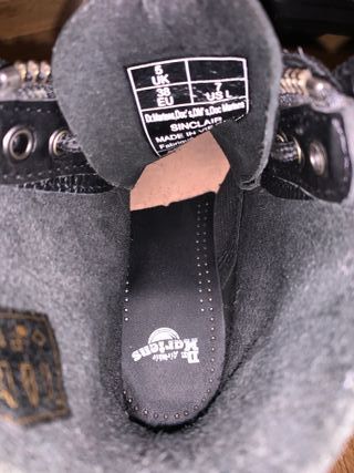 Botas Dr. Martens plataforma negras Originales