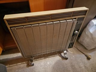 Radiador antiguo - Calefactor beige