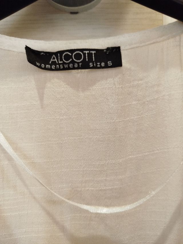 Canotta Alcott bianca tg S