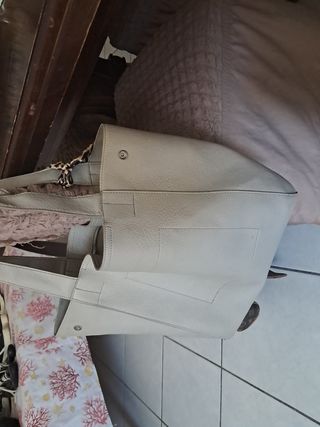 Borsa a spalla beige