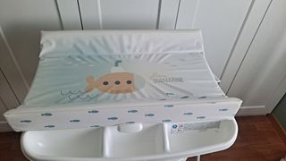 Bañera-cambiador bebé plegable