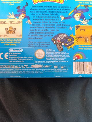 Crash Dummies - Game Boy