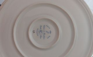 Coppa grande centro tavola in porcellana decorata