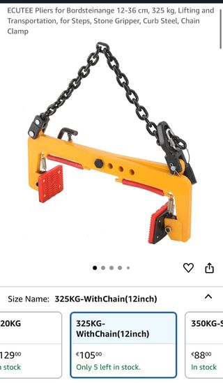 Alicates ECUTEE 325kg - 12-36cm