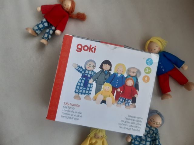 Ninos articulats City family. Goki