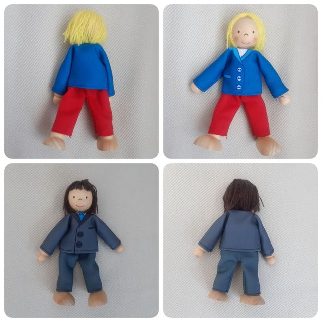 Ninos articulats City family. Goki