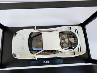 Ferrari F40 White 1987 1:18 KK Scale