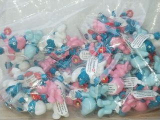 30 Puffi Baby: Rosa, Azzurro, Bianco