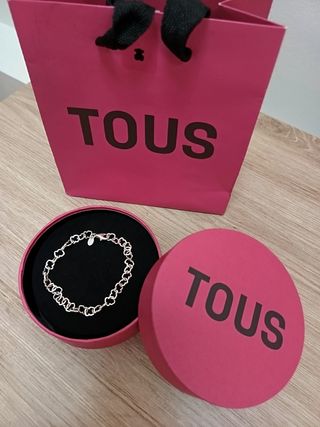 Pulsera Tous plata - Corazón