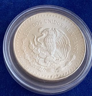Moneda de plata 1 onza 1985 México Libertad