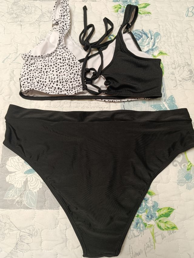 Bikini 2 pezzi - bianco e nero
