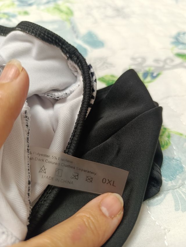 Bikini 2 pezzi - bianco e nero