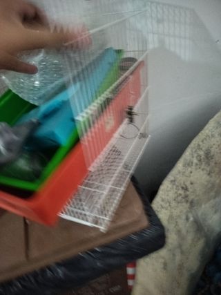 Jaula doble hamster/rata