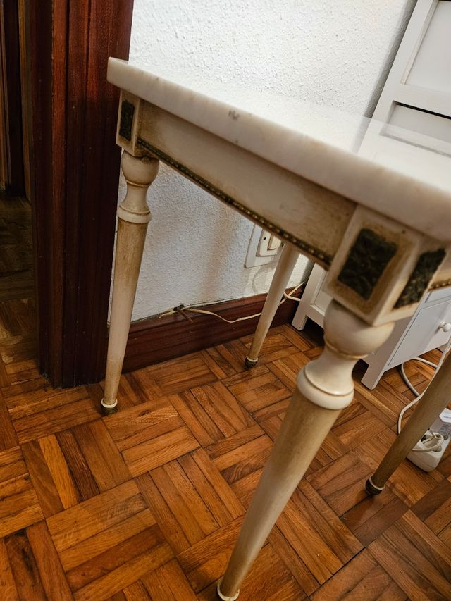 Mesa mármol estilo Luis XV