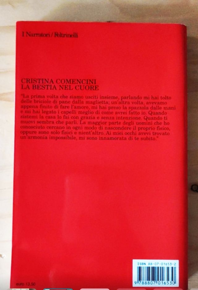 La bestia nel cuore - Cristina Comencini - Libro