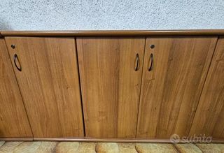 Mobile basso legno marrone