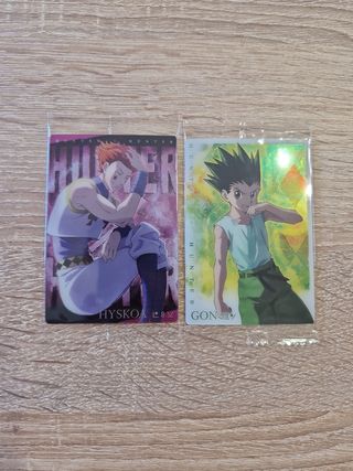 Cartas Hunter X Hunter - Hisoka y Gon