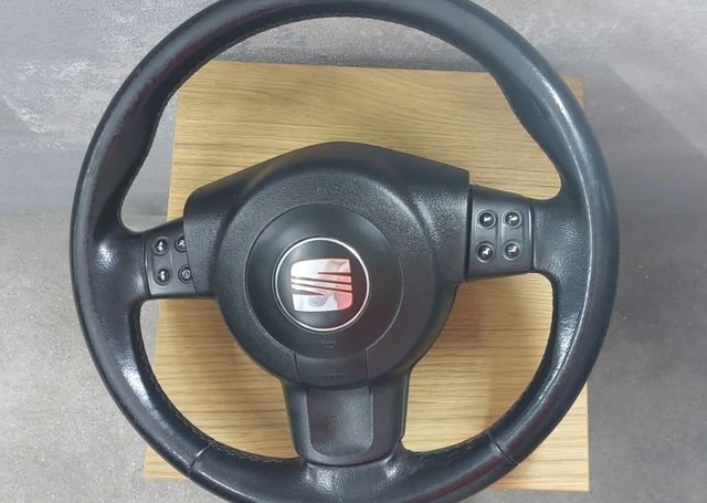 Volante Seat Leon 1P - Preto